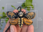 Load image into Gallery viewer, Death&#39;s head moth necklace
