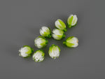 Load image into Gallery viewer, White flower bead
