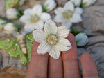 Load image into Gallery viewer, White flower bead
