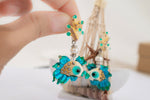 Load image into Gallery viewer, Turqiouse fish earrings

