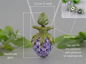 Aromatherapy necklace Blackberry