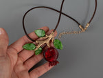 Load image into Gallery viewer, Pomegranate necklace 5
