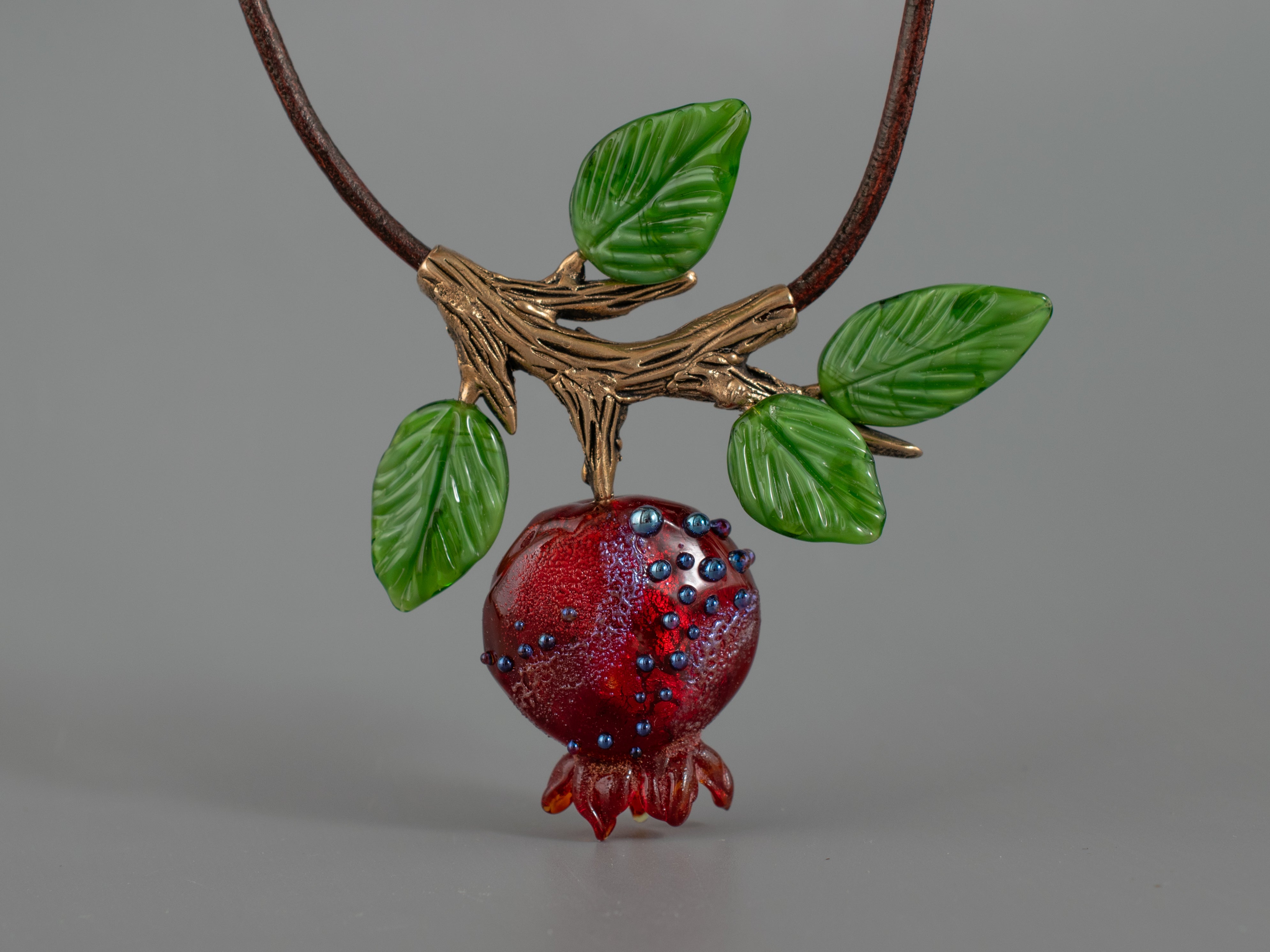 Pomegranate necklace 5