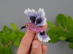 Load image into Gallery viewer, Purple hummingbird necklace
