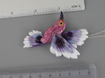 Load image into Gallery viewer, Purple hummingbird necklace
