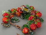 Load image into Gallery viewer, Bee and berries bracelet
