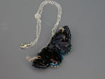 Load image into Gallery viewer, Blue butterfly necklace
