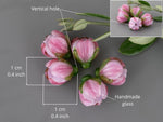 Load image into Gallery viewer, Light pink flower bead
