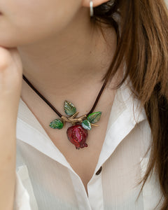 Pomegranate necklace 5