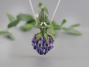 Aromatherapy necklace Blackberry