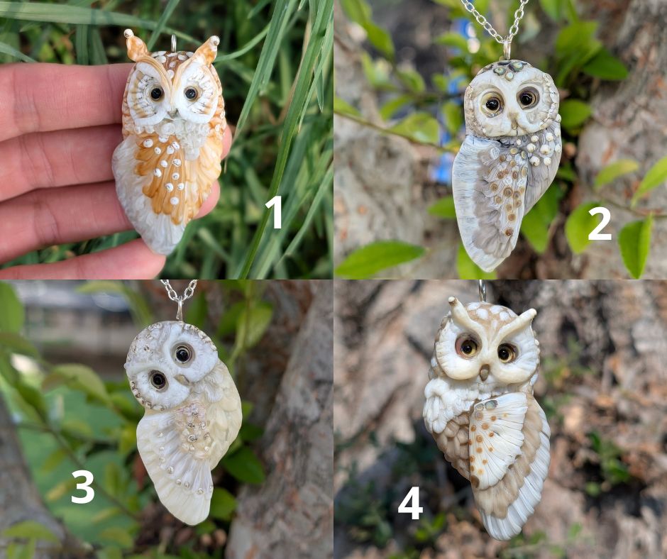 Owl necklace