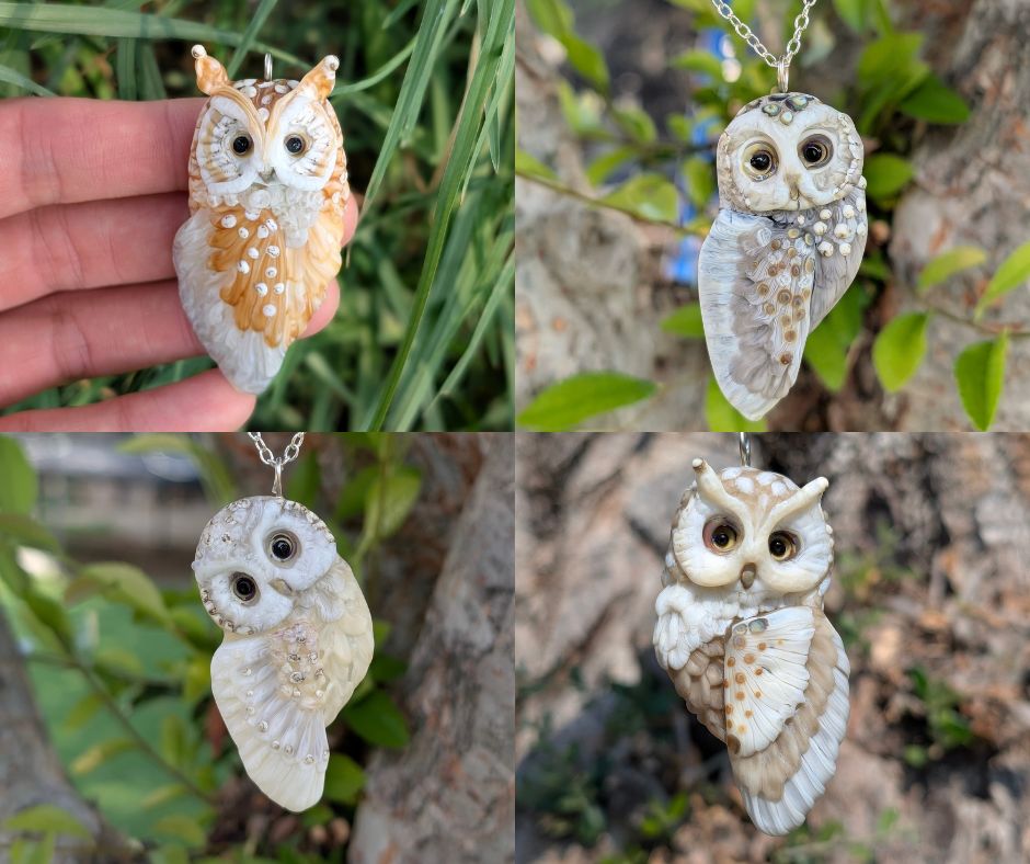 Owl necklace