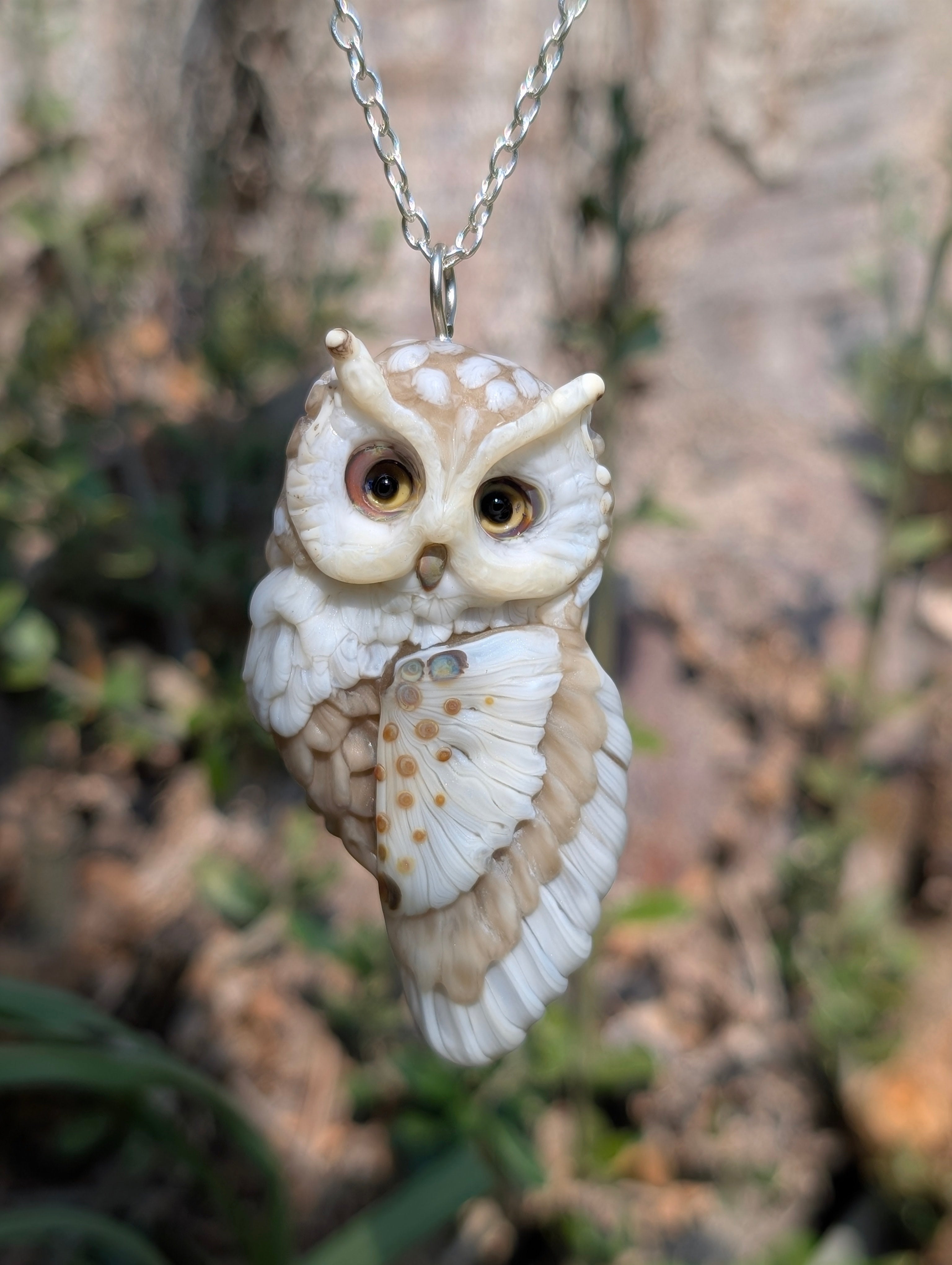 Owl necklace
