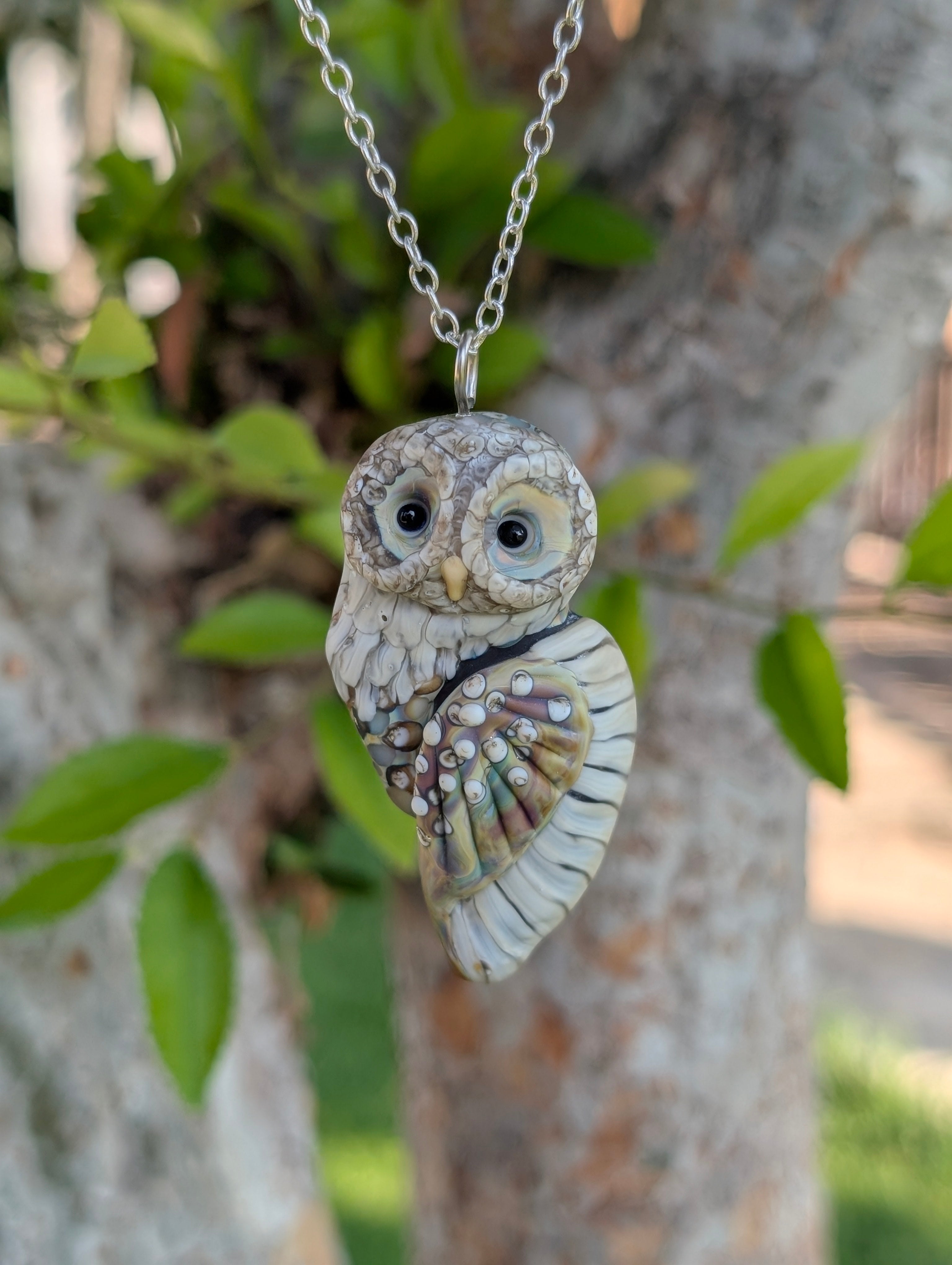 Owl necklace