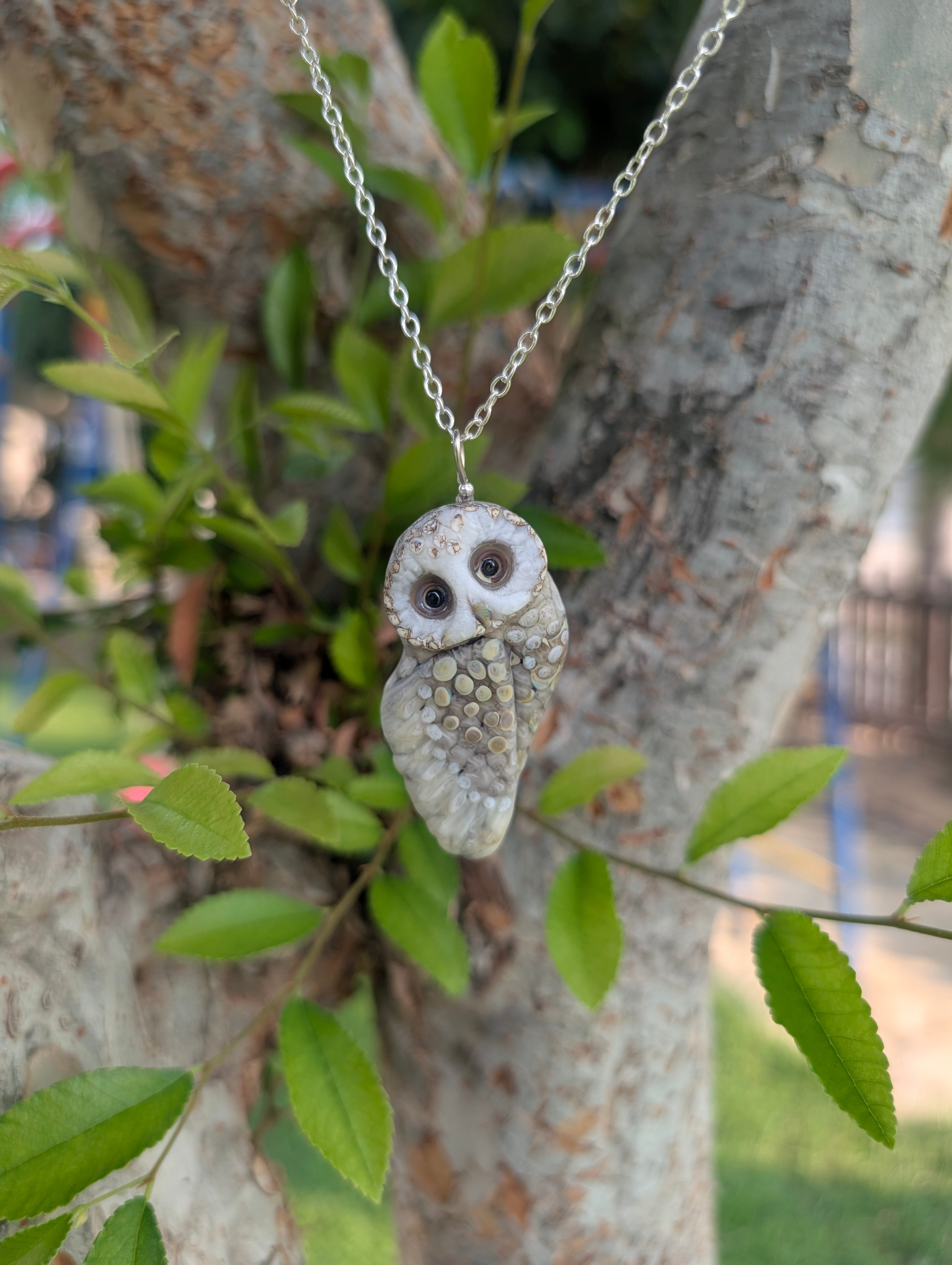 Owl necklace
