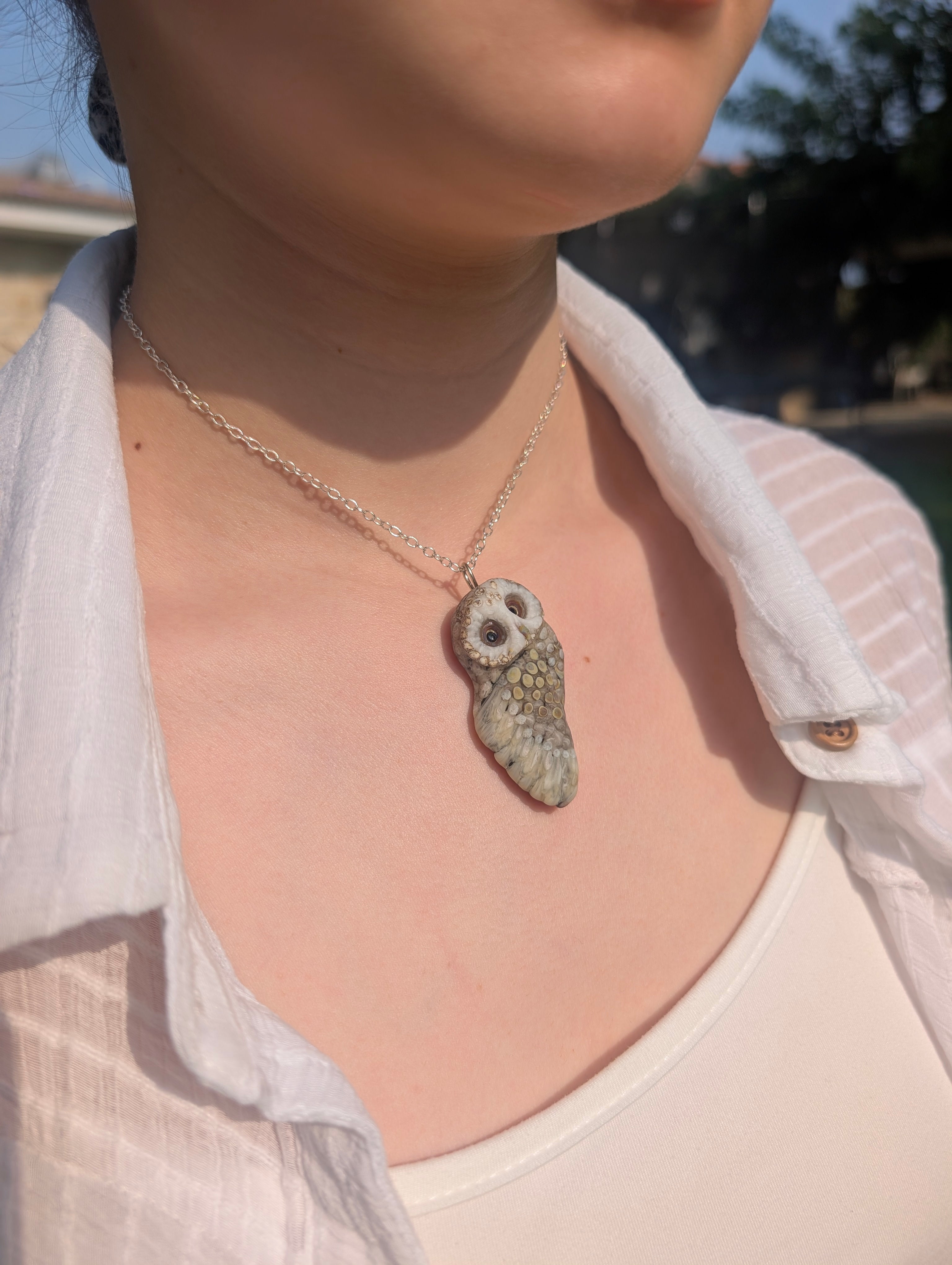 Owl necklace