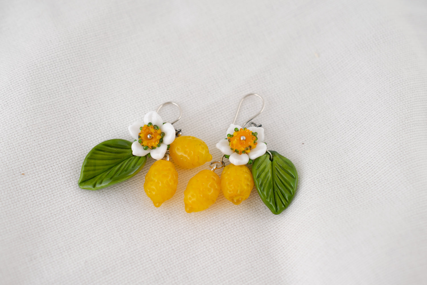 Lemon drop earrings