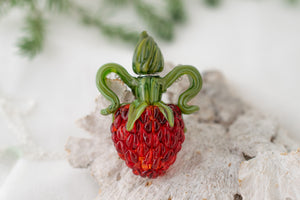 Raspberry diffuser necklace