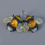 Load image into Gallery viewer, Bee earrings
