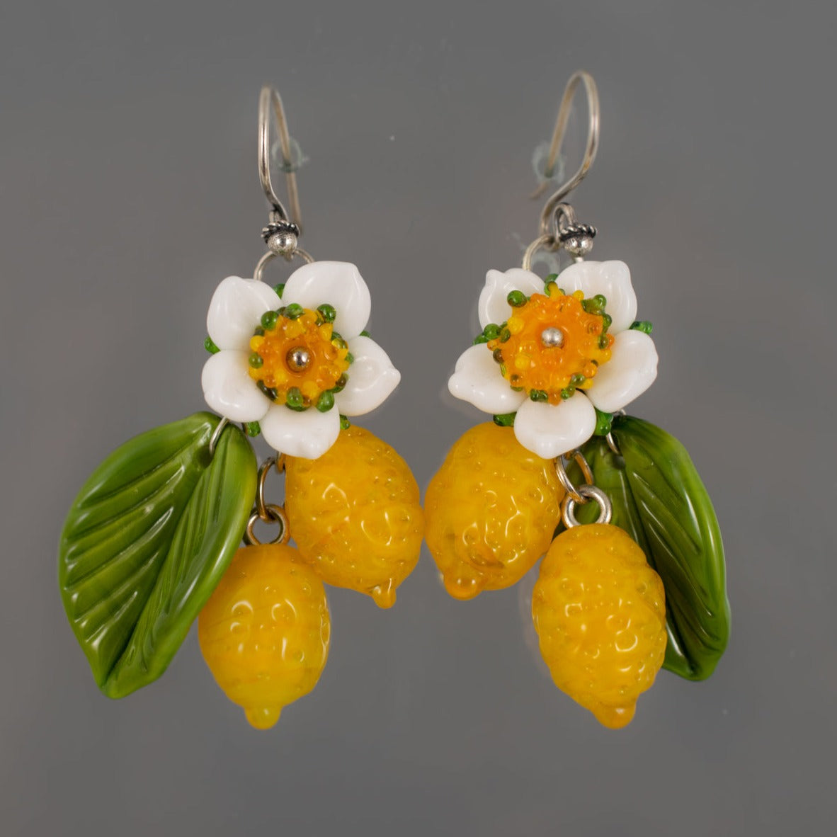 Lemon drop earrings