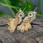 Load image into Gallery viewer, Owl earrings
