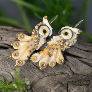 Owl earrings