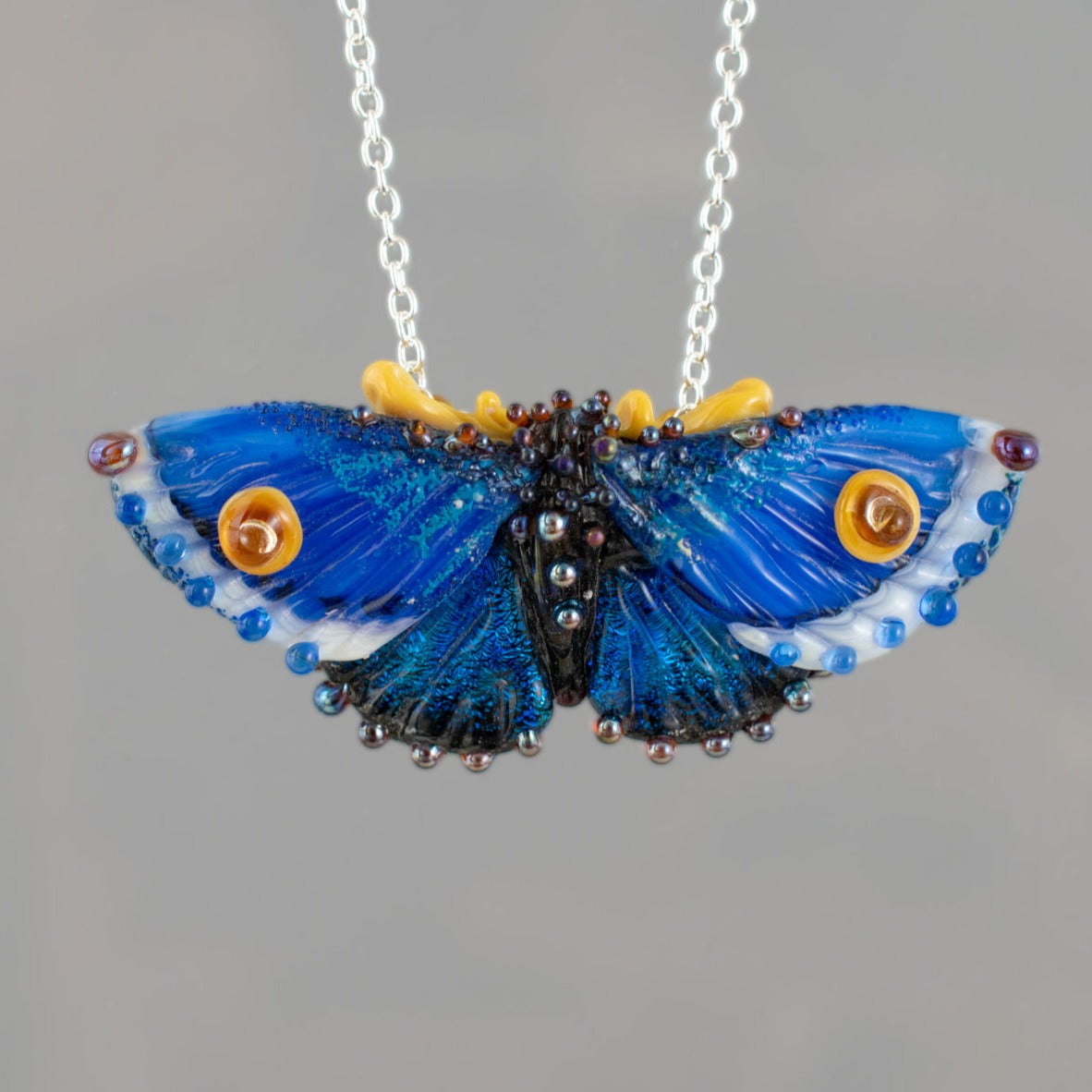Swiss Blue Topaz Diamond Butterfly Necklace | Blue topaz diamond, Swiss blue  topaz, Blue topaz