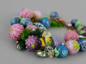 Clover flower bracelet