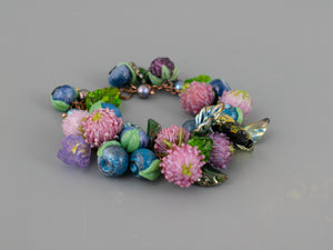 Clover flower bracelet