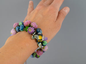 Clover flower bracelet