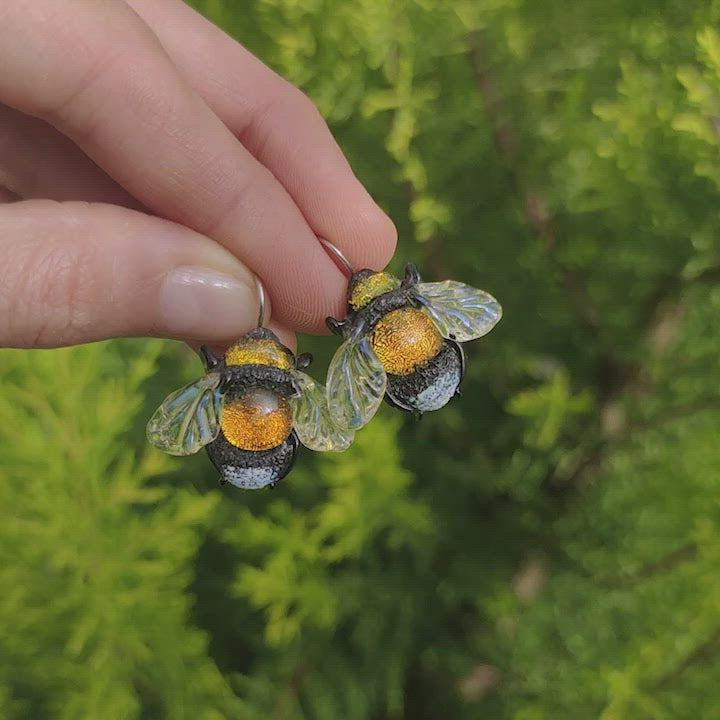 Bee earrings