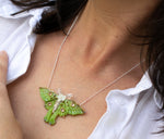 Load image into Gallery viewer, Necklace Luna moth
