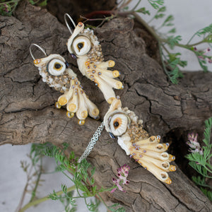 Owl earrings